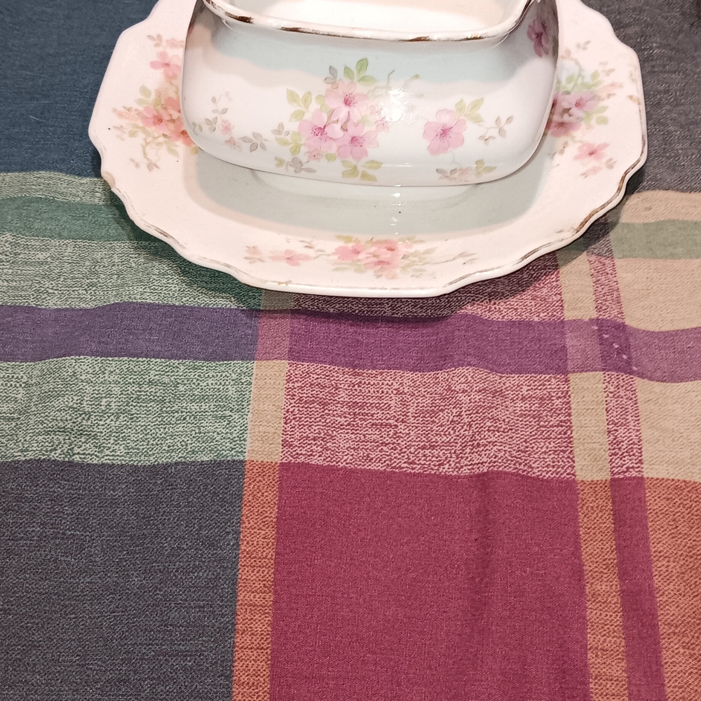 Wildflowers Floral Ceramic Dish Set - Pink and White